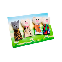 Набор пальчиковых кукол к сказке "Три поросенка" - «globural.ru» - Краснознаменск