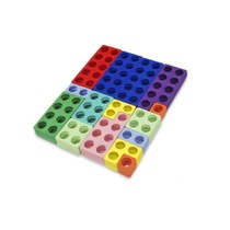 Нумирошка. Набор цветных пластиковых форм 80 штук в коробке по методике Нумикон - «globural.ru» - Краснознаменск