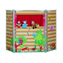 Учебный комплект "Домашний театр" с тематическими фигурками для представлений - «globural.ru» - Краснознаменск