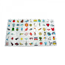 Образовательный конструктор "Мои первые слова" 66 деталей - «globural.ru» - Краснознаменск