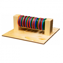 Тактильно-развивающая панель «Цветные круги» (вариант 2) - «globural.ru» - Краснознаменск