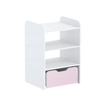 Стеллаж для пособий 5 (белый/зефир) - «globural.ru» - Краснознаменск