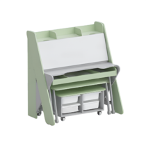 Набор мебели «Конструкторское бюро» (серый/фисташковый) - «globural.ru» - Краснознаменск