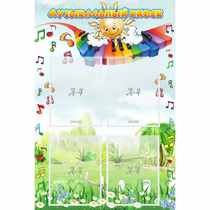 Стенд "Музыкальный киоск" с 4 карманами - «globural.ru» - Краснознаменск