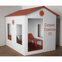 Игровой домик «Скорая помощь» - «globural.ru» - Краснознаменск