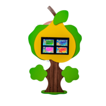 Интерактивная напольная пристенная доска «Груша» - «globural.ru» - Краснознаменск