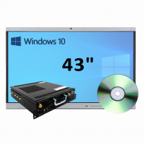 Интерактивная панель 43" (встроенный ПК, Win10) - «globural.ru» - Краснознаменск