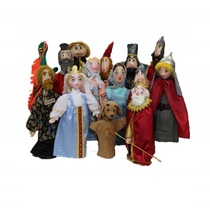 Комплект театральных кукол "Никита Кожемяка и Змей Горыныч" - «globural.ru» - Краснознаменск