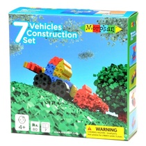 Конструктор «7 машин» 80 деталей - «globural.ru» - Краснознаменск