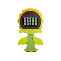 Интерактивная напольная пристенная доска «Подсолнух»  - «globural.ru» - Краснознаменск