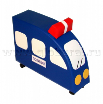 Напольная мягкая игрушка «Полиция»  каталка - «globural.ru» - Краснознаменск