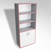 Шкаф широкий открытый с закрытой тумбой ТР2 ЛДСП - «globural.ru» - Краснознаменск