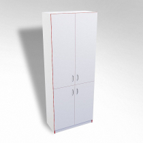 Стеллаж закрытый А-310 ТР ЛДСП  - «globural.ru» - Краснознаменск