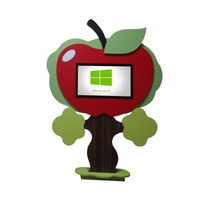 Интерактивная напольная пристенная доска «Яблоко» - «globural.ru» - Краснознаменск