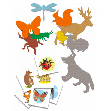 Комплект "Мир диких животных" - «globural.ru» - Краснознаменск