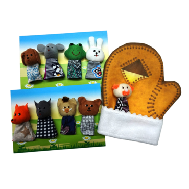 Набор пальчиковых кукол к сказке "Рукавичка" - «globural.ru» - Краснознаменск