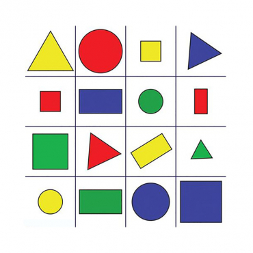 Тематическое поле-маршрутизатор  для мини-робота «Цвета и формы» - «globural.ru» - Краснознаменск