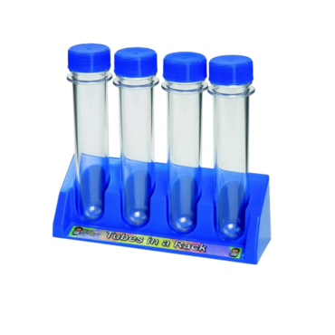 Комплект пробирок на подставке 4 штуки - «globural.ru» - Краснознаменск