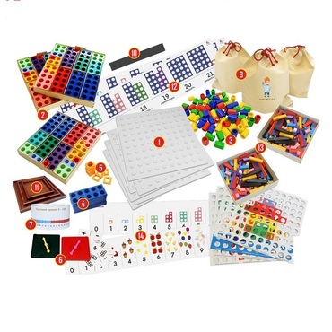 Нумирошка. Базовый набор для групповых занятий с детьми младшего возраста от 3 до 5 лет  - «globural.ru» - Краснознаменск