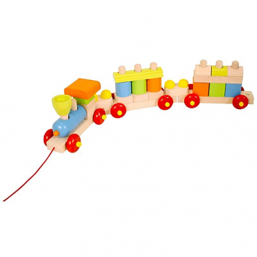 Конструктор-каталка "Поезд" - «globural.ru» - Краснознаменск