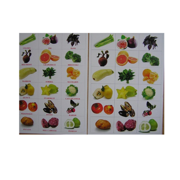 Английское лото "Фрукты-Овощи" - «globural.ru» - Краснознаменск