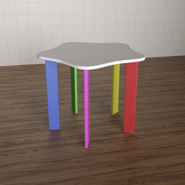 Детский стол «Радужное облачко» - «globural.ru» - Краснознаменск