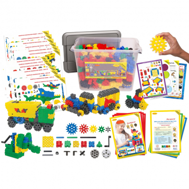 Конструктор STEM «Комбинированный» 480 деталей - «globural.ru» - Краснознаменск