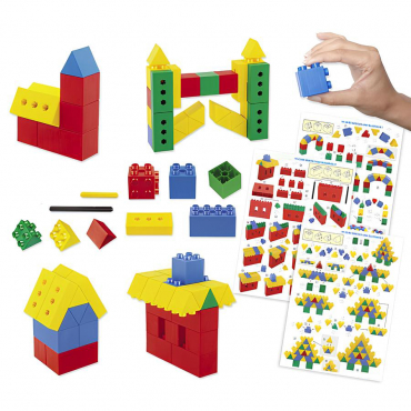 Конструктор Hi-Qube "Мосты и Сооружения" 100 деталей - «globural.ru» - Краснознаменск