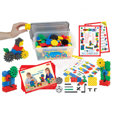 Конструктор STEM "Шестеренки" 400 деталей - «globural.ru» - Краснознаменск