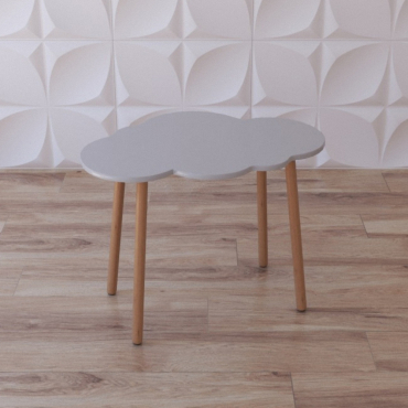 Стол "Белая тучка" белый - «globural.ru» - Краснознаменск