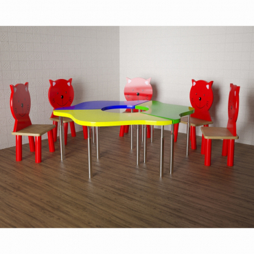 Стол детский «Трехцветик» - «globural.ru» - Краснознаменск