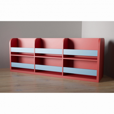 Стеллаж для книг «Вагон знаний» - «globural.ru» - Краснознаменск