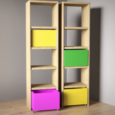 Стеллаж «Детская радость» - «globural.ru» - Краснознаменск