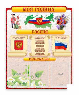 Стенд "Наша родина Россия" - «globural.ru» - Краснознаменск