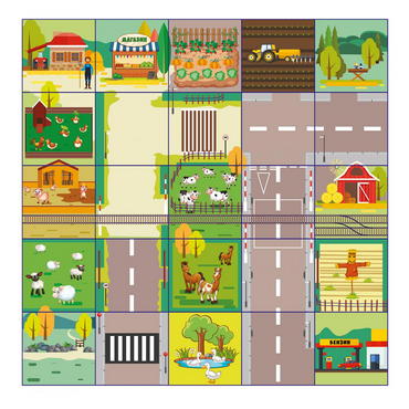 Коврик для логобота Пчелка "Ферма" - «globural.ru» - Краснознаменск