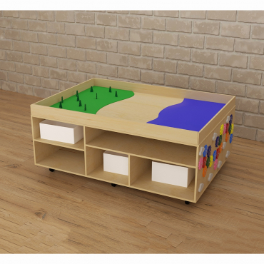 STEAM Многофункциональный стол Море суша и лес - «globural.ru» - Краснознаменск