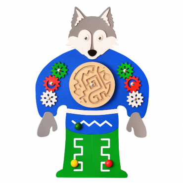 Бизиборд «Волчок- Серый Бочок» - «globural.ru» - Краснознаменск