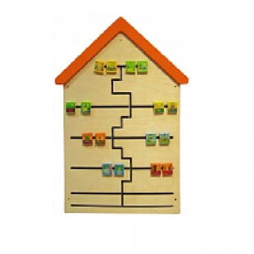 Дидактическая панель "Домик мечты" - «globural.ru» - Краснознаменск