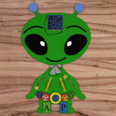 Бизиборд "Разумный пришелец" - «globural.ru» - Краснознаменск