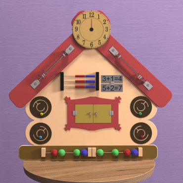 Бизиборд "Теремок" - «globural.ru» - Краснознаменск