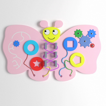 Бизиборд "Весенняя бабочка" - «globural.ru» - Краснознаменск