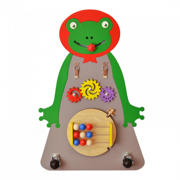 Бизиборд «Лягушка- Квакушка» - «globural.ru» - Краснознаменск