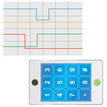 Тематическое поле-маршрутизатор «Цветные линии» / «Телефон» для мини-робота Bee-Bot - «globural.ru» - Краснознаменск