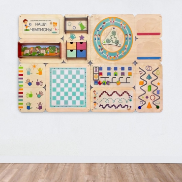 Дидактическая настенная панель «Наши чемпионы» - «globural.ru» - Краснознаменск