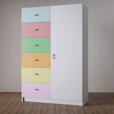 Шкаф «Яркие краски» - «globural.ru» - Краснознаменск