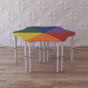 Стол растущий на регулируемых ножках «Лети лепесток» - «globural.ru» - Краснознаменск