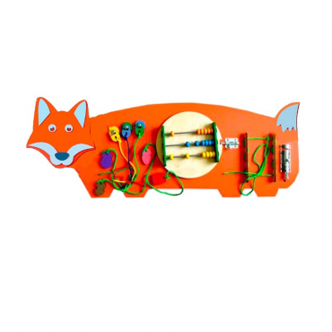 Бизиборд "Рыжая лиса" - «globural.ru» - Краснознаменск