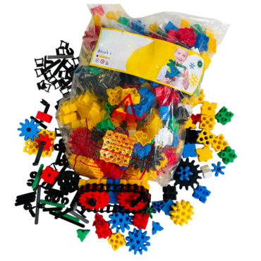 Конструктор STEM «Цепная передача» 369 деталей - «globural.ru» - Краснознаменск