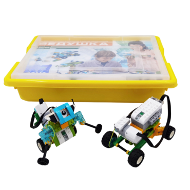 Набор для занятий робототехникой Ведушка с пластиковым боксом для хранения деталей - «globural.ru» - Краснознаменск