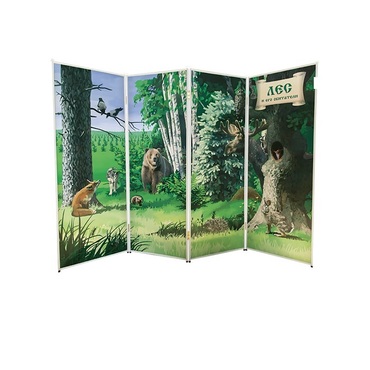 Дидактическая ширма "Природное сообщество (лес, луг, водоем)" - «globural.ru» - Краснознаменск